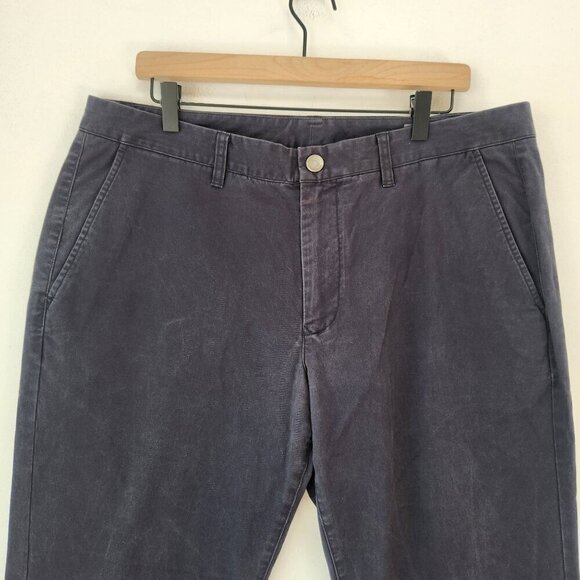 Bonobos Dark Navy Blue Wash Straight Leg Original Chino Pants Men's 36x32 - Picture 4 of 9
